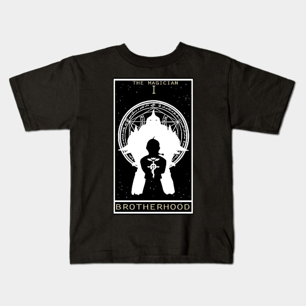 brotherhood Kids T-Shirt by hackneydagger